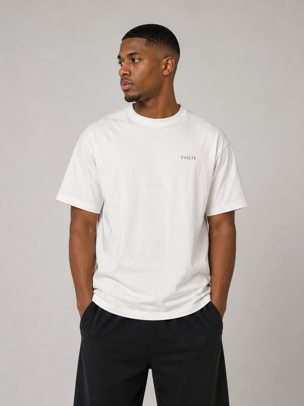 Svelte Essential Cotton T-Shirt White