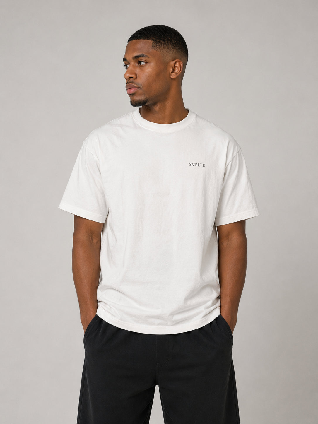 Svelte Essential Cotton T-Shirt White