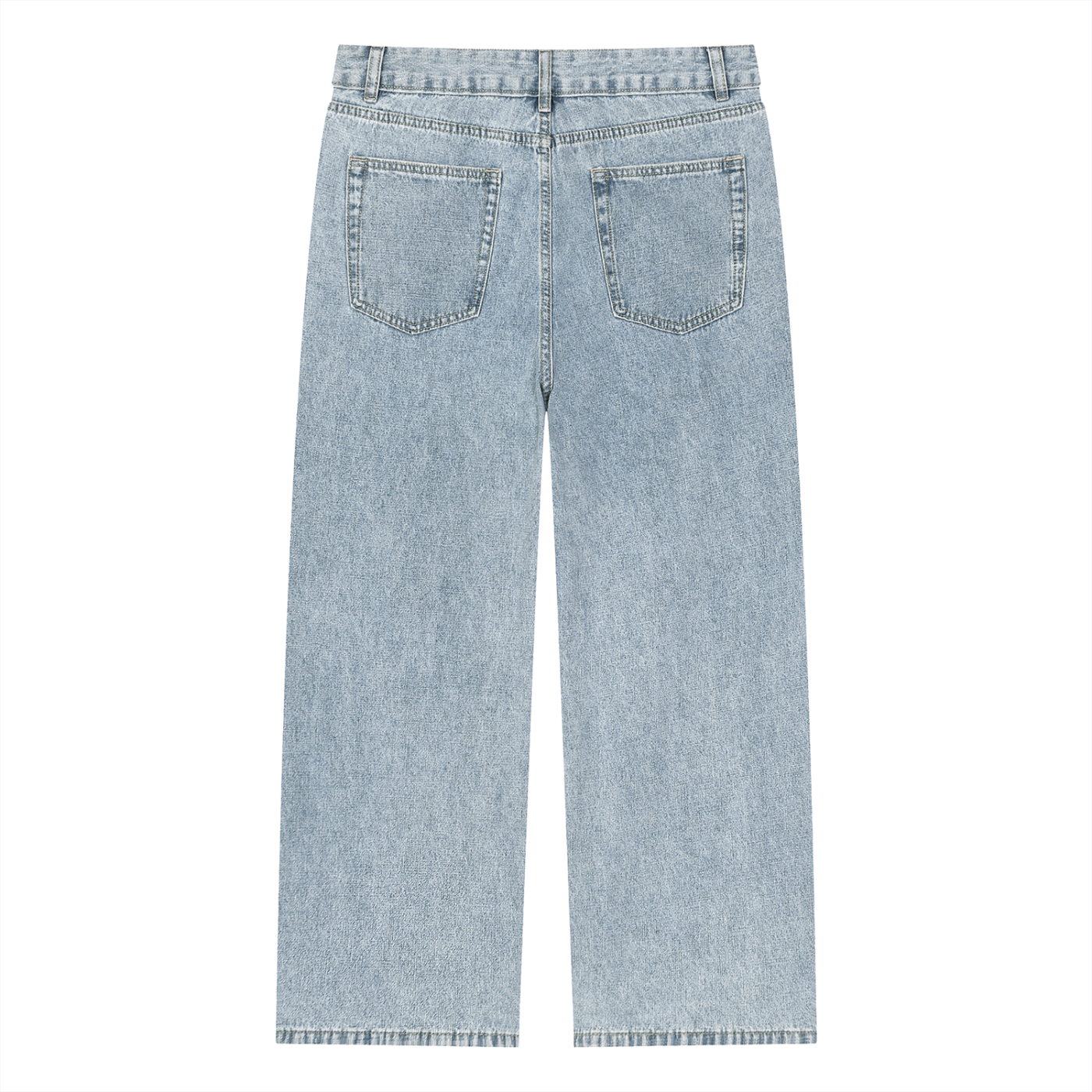 Svelte Vintage Wash Straight Leg Jeans