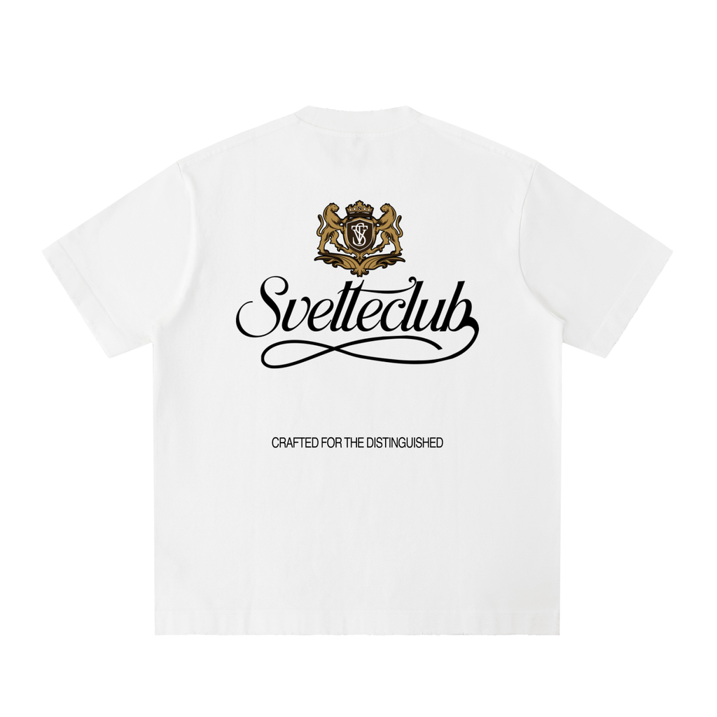 Svelte Heavyweight Vintage Washed Frayed T-Shirt