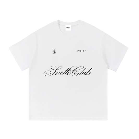 Svelte Essential Cotton T-Shirt White