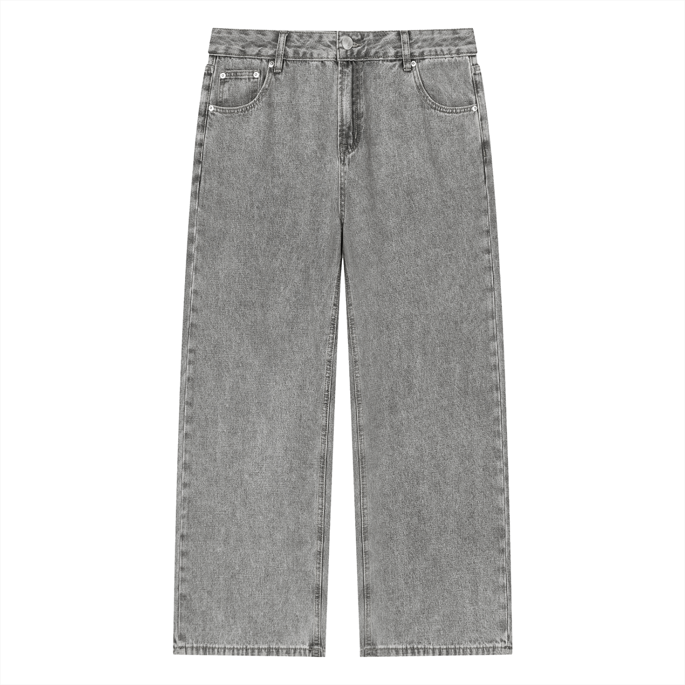 Svelte Vintage Wash Straight Leg Jeans